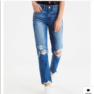 American eagle mom jeans